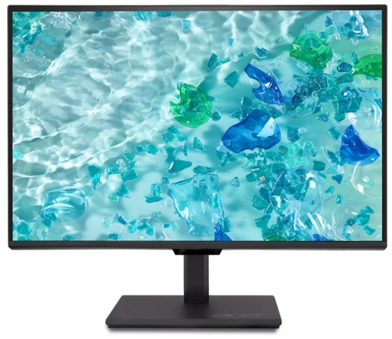Monitorius „Acer Vero B248WE5wemiqprcuzx“ – 24 colių | IPS | WUXGA | 100 Hz | HDR10 | Adaptyvus sinchronizavimas | USB-C | RJ-45 | 4 USB šakotuvai | Internetinė kamera | „Pivot“ | Aukščio reguliavimas 150 mm | Juodas