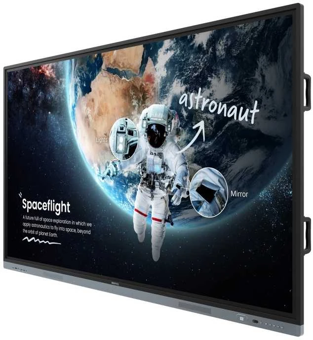 Monitorius BenQ RM7504 75IN 4K DIRECT LED - PROAV (B2B) IR 40 POINT TOUCH 38