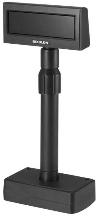 Monitorius Bixolon BCD-2000, 120 skaitmenų, 0,03 mm, 100 cd/m², 127,2 x 33,9 mm, Mėlyna, Balta, Juoda
