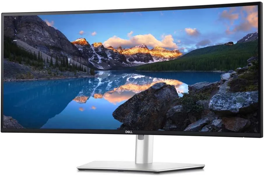 Monitorius DELL UltraSharp U3425WE, 86.7 cm (34.1"), 3440 x 1440 pikselių, Wide Quad HD, LCD, 8 ms, Juodas, Sidabrinis