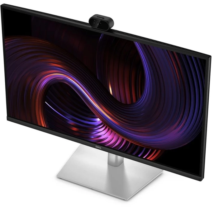 Monitorius Dell Pro P2726DEV, 27" QHD (2560x1440) IPS, 100Hz, USB-C šakotuvas, 5MP internetinė kamera, RJ45, reguliuojamas stovas