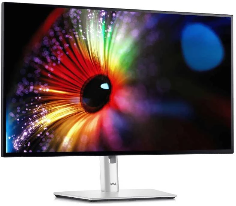 Monitorius DELL UltraSharp U2724D, 68,6 cm (27"), 2560 x 1440 taškų, Quad HD, LCD, 8 ms, Juoda, Sidabrinė
