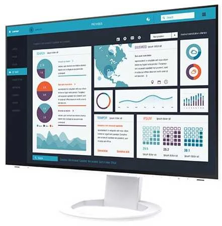 Monitorius EIZO FlexScan EV2495-WT- 24.1'' | IPS | WXGA
