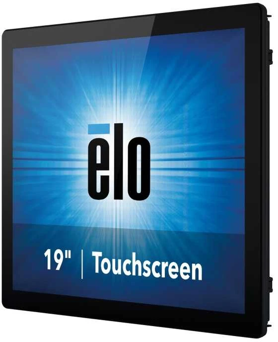 Monitorius ELO Touchsystems 1991L, 19" LED atviras rėmelis, HDMI, VGA ir DP, projektuojamas talpinis 10 jutiklių nulinis rėmelis, USB valdiklis, skaidrus, nėra maitinimo bloko