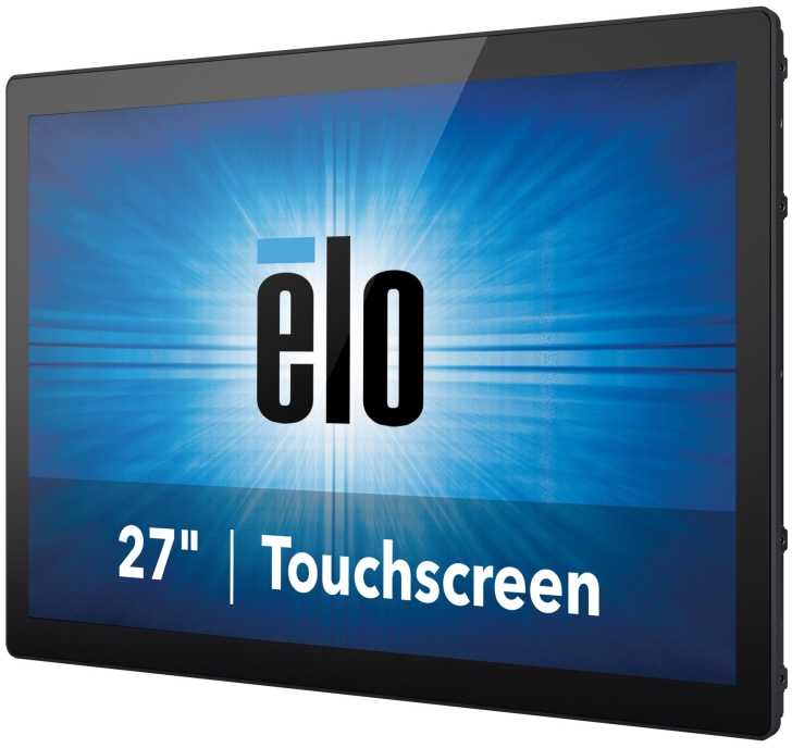 Monitorius ELO Touchsystems Touch 2794L 27 colių pločio FHD LCD WVA (LED foninis apšvietimas), atviras rėmelis, projektuojamas talpinis 10 jutiklių