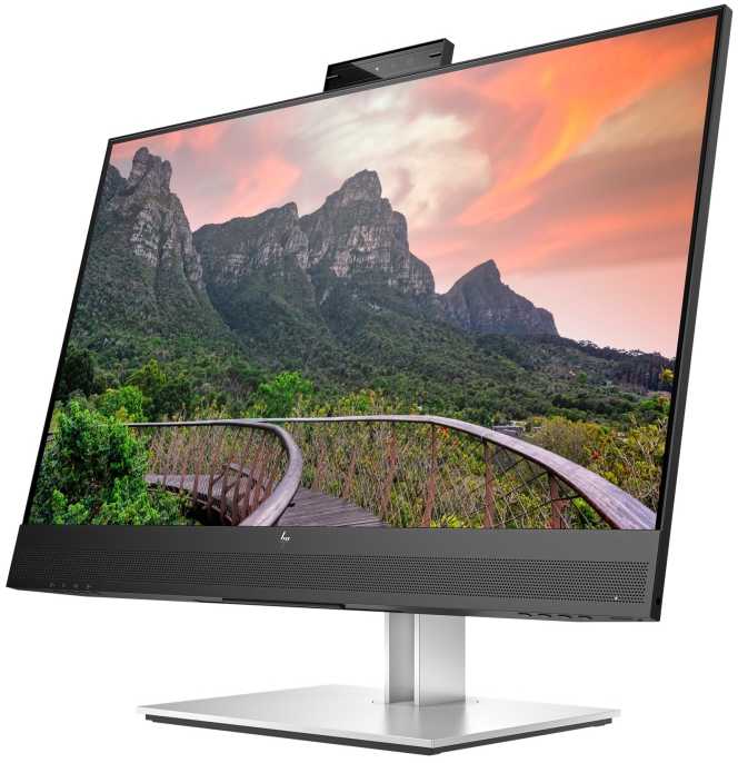 Hewlett Packard (HP) HP E27m G4 QHD USB-C konferencijų monitorius, 68,6 cm (27"), 2560 x 1440 pikselių, „Quad HD“, LCD, 5 ms, Juoda, Sidabras