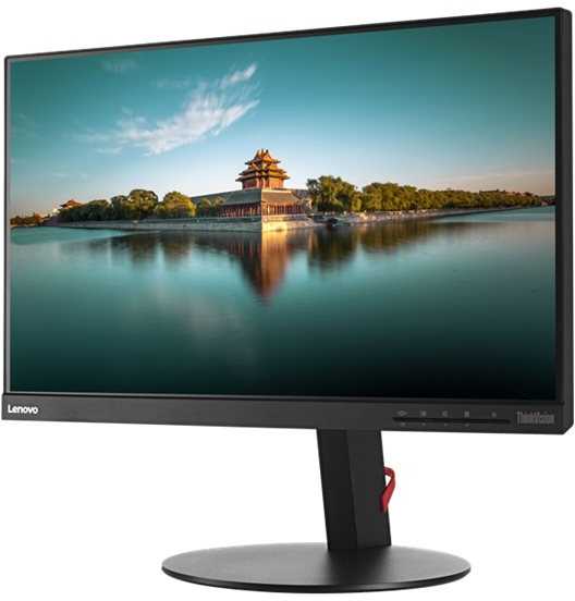 Monitorius Lenovo ThinkVision T23i-20 58,4 cm (23") 1920 x 1080 pikseliai „Full HD“ LED Juoda
