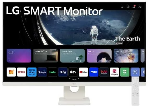 Monitorius LG SMART 32U721SA-W - 4K | VA | WebOS | 31.5"