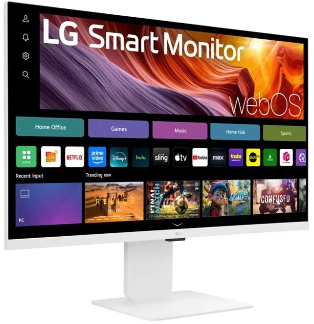Monitorius LG | 32U850SA-W | 32 " | IPS | 16:9 | 60 Hz | 5 ms | 3840 x 2160 pikselių | 400 cd/m² | HDMI jungtys quantity 2 | Baltas