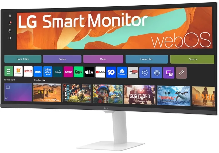Monitorius LG SMART 34U601SA-W - UWQHD | 34" | WebOS