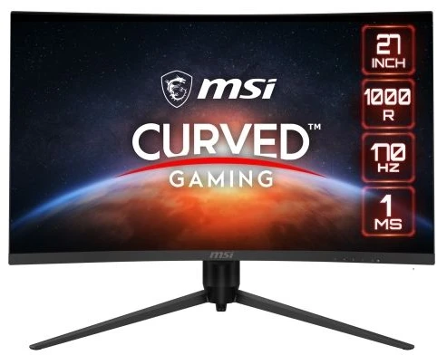 MSI G271CQPDE E2 monitorius 27" 2560 x 1440 raiška 170Hz