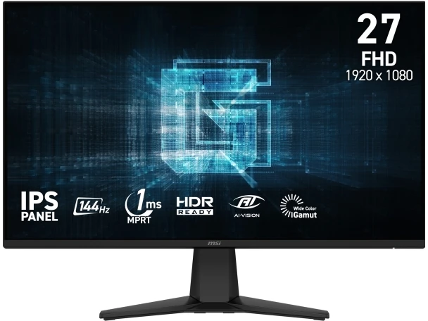 Monitorius MSI G275L E14 27″ / FHD / 144Hz / 4 ms (GTG) / juodas