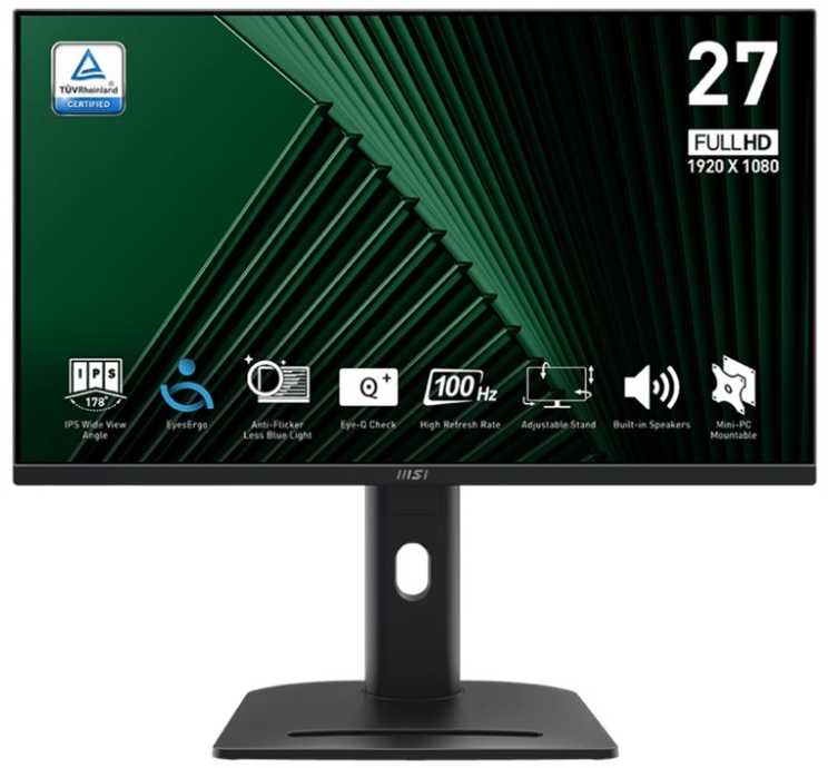 Monitorius MSI PRO MP275PGDE E14 68,8 cm (27 coliai)