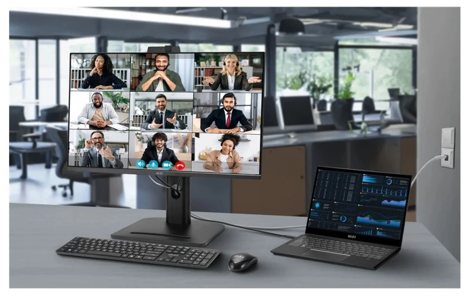 MSI PRO MP275QPDGDE 69 cm (27 colių) IPS WQHD 4 ms 100 Hz monitorius