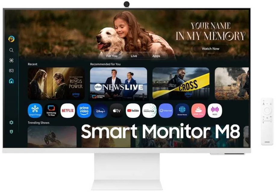 Monitorius Samsung Smart M8 (LS32FM801UUXEN)