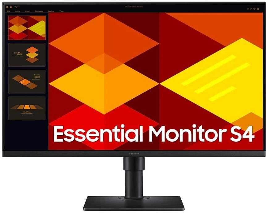 „Samsung LS27D402GAUXEN“ 27 colių IPS FHD 250 cd/m² monitorius su HDMI, 2xUSB2.0 ir 250 cd/m² raiška.