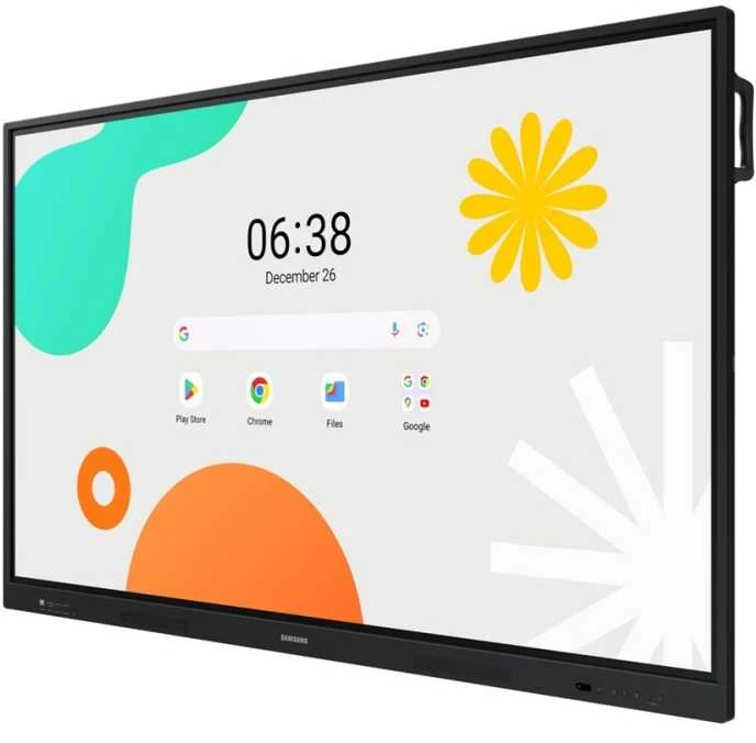 Monitorius SAMSUNG WAF EBOARD WA75F, 75", ANDROID 14 (8GB RAM, 64GB STORAGE), UHD, LANDSCAPE ONLY