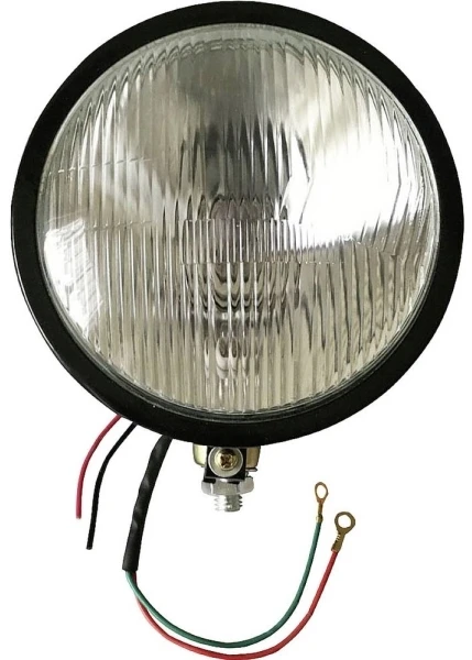 Monroe Berger & Schröter 50135 Forlygter Glødepære, Halogen H4 foran (L x B x H) 160 x 145 x 120 mm Sort