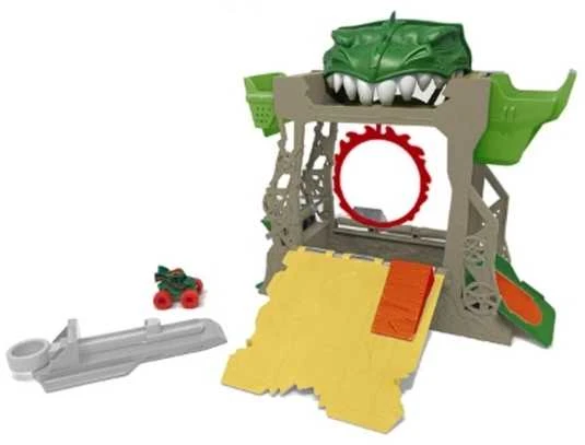 MONSTER JAM MINI JAMS paleidimo trasa su transporto priemone Dungeon of Doom, 6069758