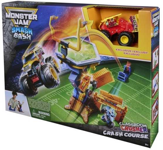 Spin Master „Monster Jam“ – „Smash Bash“ greitojo trasos žaidimų rinkinys (6074638)