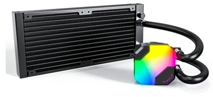 „Montech Hyper Flow ARGB AIO“ vandens aušinimas, juodas × 360 mm