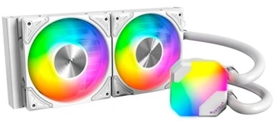 Montech Hyper Flow ARGB AIO vandens aušinimas, baltas Ø 360 mm