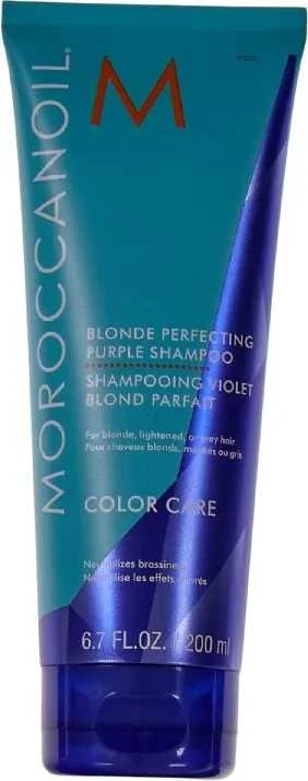 "Moroccanoil Skirtas šviesiems plaukams Perfecting Violetinė šampūnas 200ml