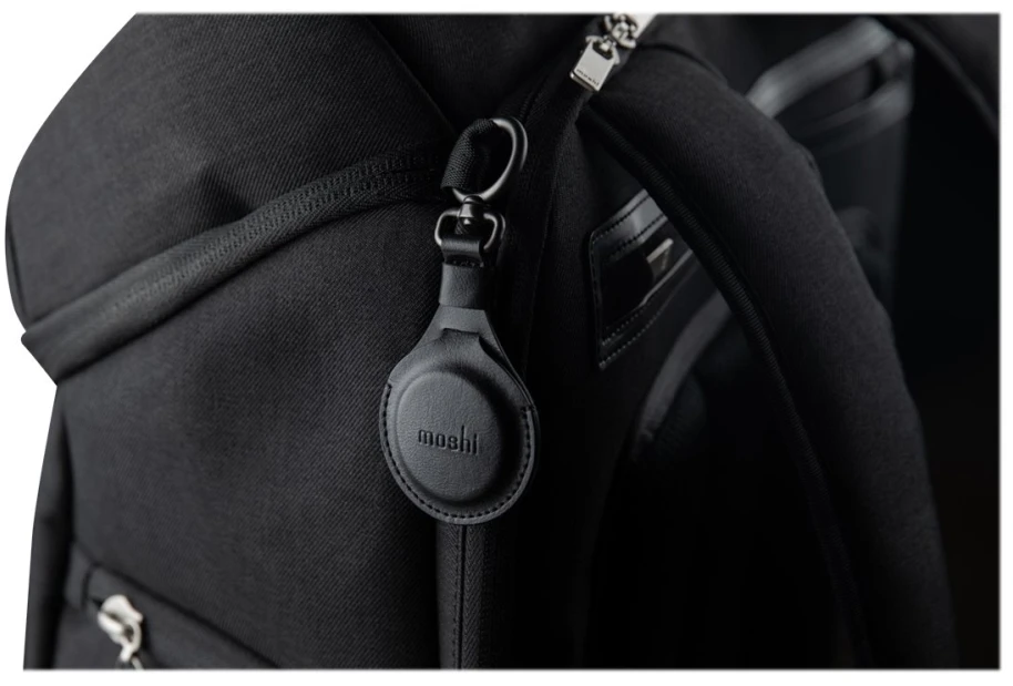 Moshi AirTag Key Ring - Juodas