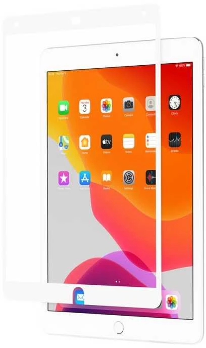 Moshi Moshi iVisor AG apsauginė plėvelė - iPad 10.2 / Air Pro 10.5 antirefleksinė apsauginė plėvelė (baltas rėmelis) universali