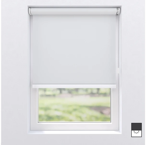 MotionBlinds belaidis elektrinis tamsinamasis ritininis užuolaidas 80x190 cm - balta