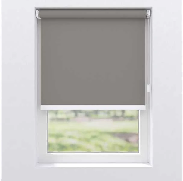 „MotionBlinds“ belaidės elektrinės tamsinančios roleto užuolaidos, 150 x 190 cm – pilkos