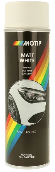MOTIP Dažai balti matiniai 500ml