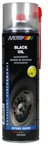 Purškiamas tepalas Juodas OIL 500ml, MOTIP, Motip