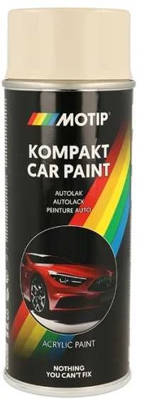 Motip aerozoliniai dažai su smėlio spalvos dangteliu