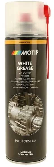 Purškiamas baltas tepalas Baltas GREASE 500ml aerozolis, Motip