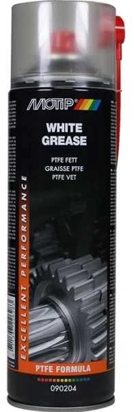 Purškiamas baltas tepalas Baltas GREASE 500ml aerozolis, Motip