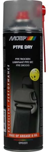 Purškiami teflono milteliai PTFE SPRAY DRY 500ml, Motip