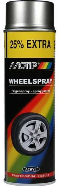 MOTIP Wheelspray plieniniai dažai purškiami
