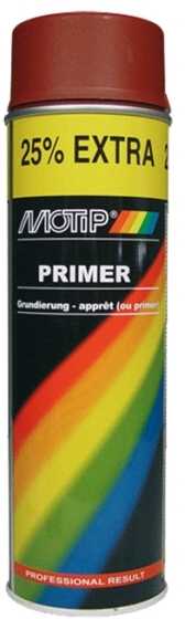 MOTIP Gruntas raudonas 500ml