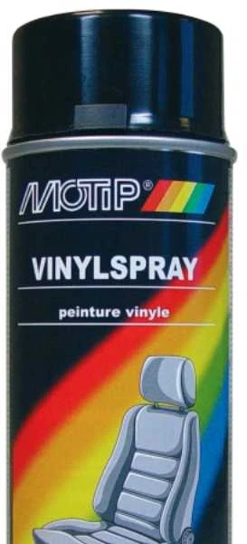 MOTIP juodi dažai odai ir vinilui, 400ml flakonas
