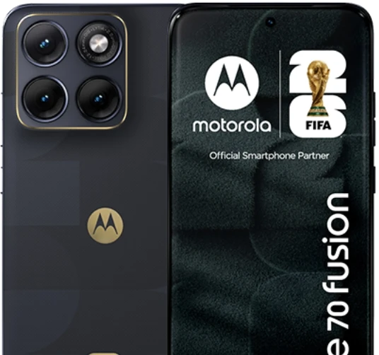 Motorola XT2605-1 Moto Edge 70 Fusion 5G 8GB RAM 256GB incl. Buds World Cup Edition – Juodas