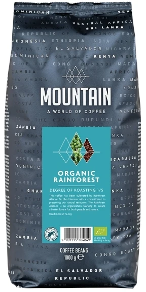 Mountain Organinių atogrąžų miškų aljanso REIKALAVIMAI