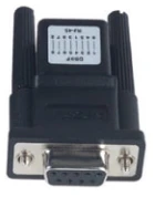Moxa Technologies Laidų gnybtas, skirtas NPORT SERV ADP-RJ458P-DB9F, RJ45 į DB9F