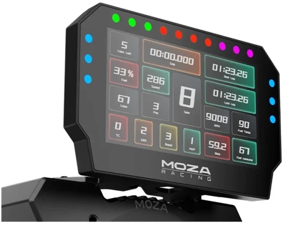 „Moza Racing CM2 RS072“ ekranas