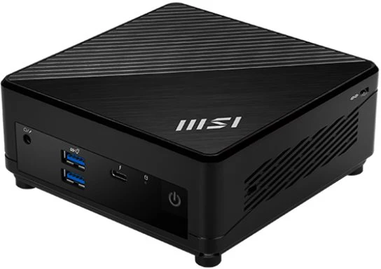Mini desktop PC MSI Cubi 5 12M-407BEU barebone i3 / WiFi 6E + BT 5.3 / 1Gbps + 2.5Gbps / juodos spalvos