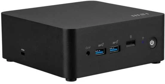 MSI CUBI NUC AI 1UMG-019BEU kompiuterio tipo barebone Juodas 125H Intel SoC