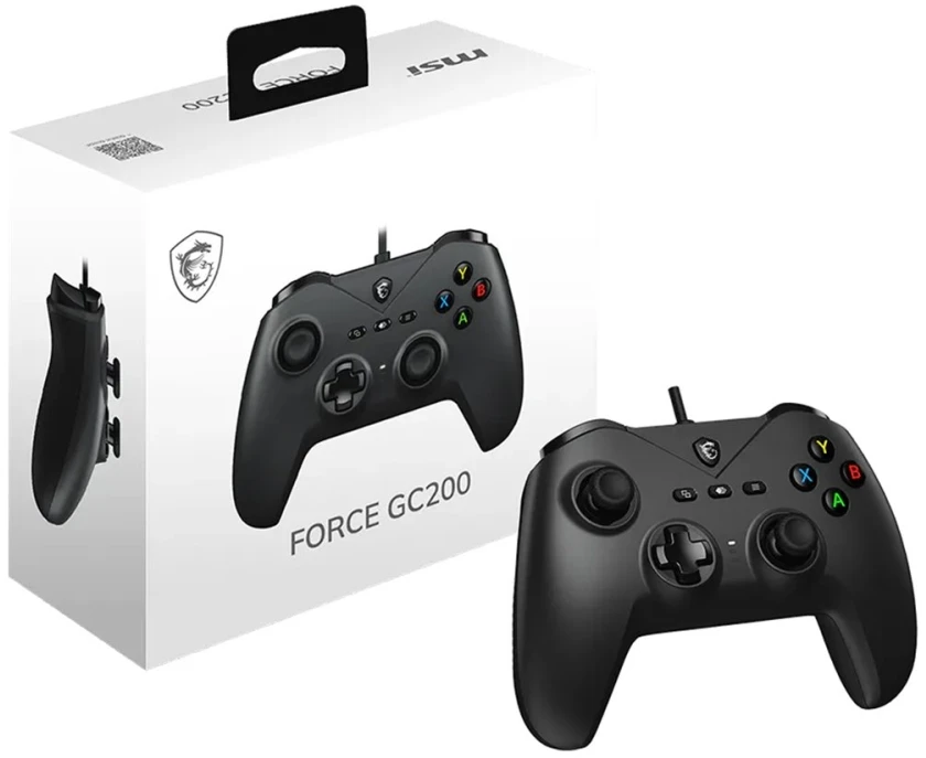 MSI Žaidimų valdiklis | FORCE GC200 | Juodas