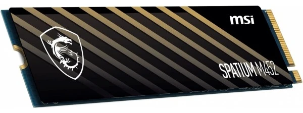 MSI SPATIUM M452 PCIe 4.0 NVMe M.2 500GB PCI Express 4.0 3D NAND