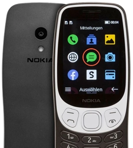 Mobilusis telefonas NOKIA 3210 4G (2024 TA-1618) DS Juodas