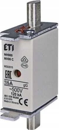 Mto Electric As „Mto Electric“ kaip „Sikring NH 000“ 35A 500V gL/gG